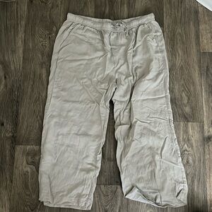 Splendid brand crop wide leg pant